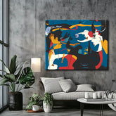 Painting by Numbers Art Surrealism Miro Schwalbe Love